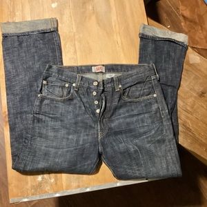 Levi’s 501 nwot blue denim mens waist 33 button down jean mens relaxed tall long